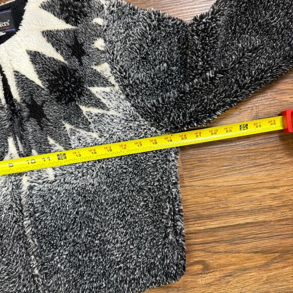 Vintage Early Winters Fleece Lined Winter Jacket white/black Small Women’s - Picture 7 of 9